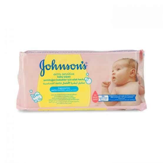 Johnson's Extra Sensitive Baby Wipes price in bd k Dhaka